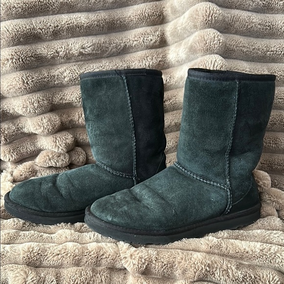 UGG Black Suede Boots - Picture 2 of 7